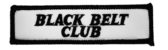 BLACK BELT CLUB PATCH