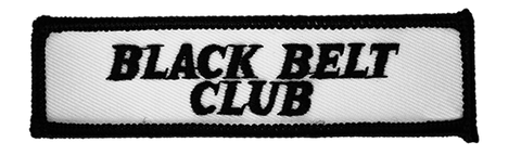 BLACK BELT CLUB PATCH