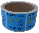 Black Belt Excellence Stickers