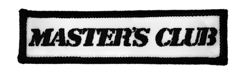 MASTERS CLUB PATCH
