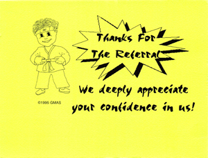 Referral Thank-You Card