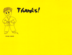 Thanks Card