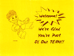 Welcome Card