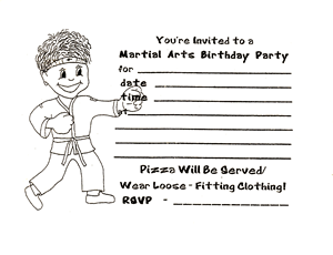 Birthday Invitation Card